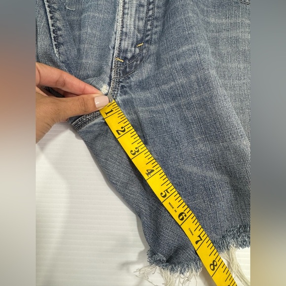 LEVI’S Black Label 514 Shorts  Denim Blue Jeans Sz 34x34 - Picture 5 of 8